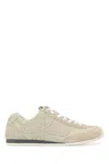 Loewe Ballet Runner 2.0 Suede-trimmed Leather Sneakers In White