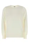 Loewe Ivory Wool Sweater In White