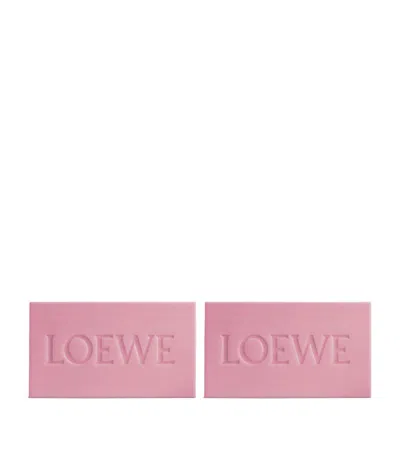 Loewe Ivy Soap Bar Set (2 X 125ml) In Multi