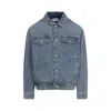Loewe Anagram Cut-outs Denim Jacket