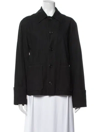 Pre-owned Loewe Jacket In Black