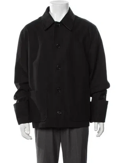 Pre-owned Loewe Jacket In Black