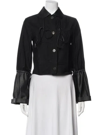 Pre-owned Loewe Jacket In Black