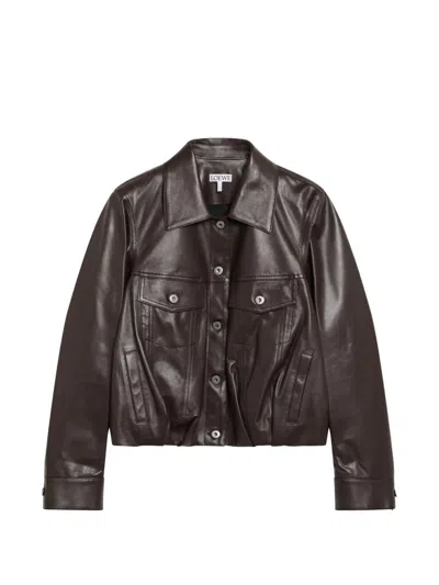 Loewe Jacket In Brown