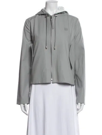 Pre-owned Loewe Jacket In Gray