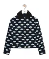 Loewe Jacket In Denim In Black
