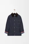 Loewe Jacket In Denim In Multi