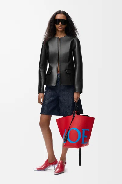 Loewe Veste En Cuir Nappa Taille: 38 Pour Femme In Black