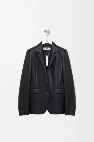 Loewe Jacket In Nappa Lambskin Size:36 For Woman In Black