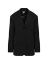 Loewe Oversized Single-breasted Blazer In Black