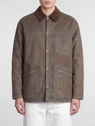 Loewe Jacket  Men Color Brown