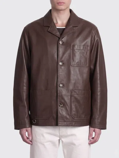 Loewe Jacket  Men Color Brown