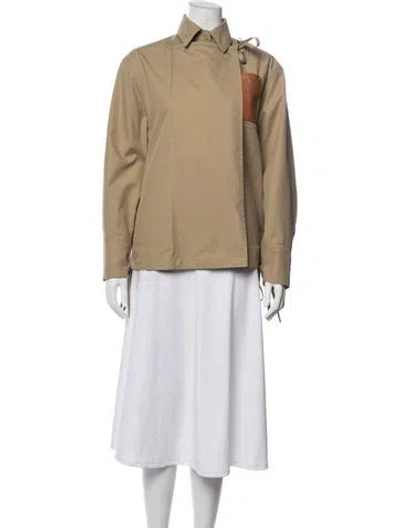 Pre-owned Loewe Jacket In Neutral