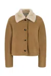 Loewe Jacket S359y2sl36 Camel In Brown