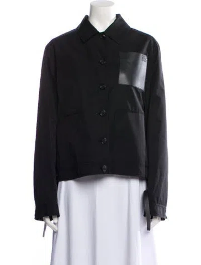 Pre-owned Loewe Jacket W/ Tags In Black