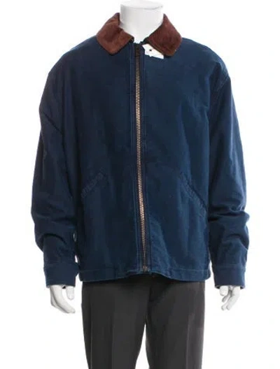 Pre-owned Loewe Jacket W/ Tags In Blue