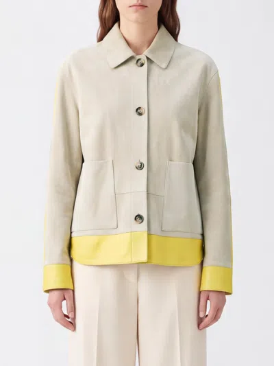 Loewe Jacket Woman Color Grey In Neutral