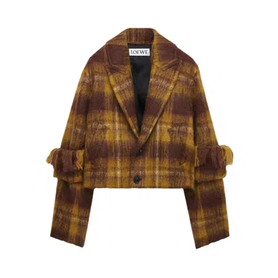 Pre-owned Loewe Jacket 'yellow/multicolor' | Women's Size 36