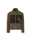 Loewe Giubbino In Cotone Kaki Uomo