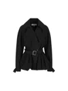 Loewe Cotton Gabardine Jacket In Multi