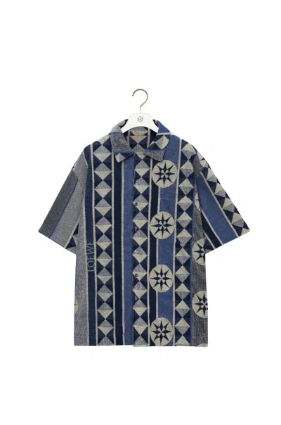 LOEWE LOEWE JACQUARD COTTON SHIRT