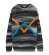 Loewe Sweater In Wool Blend In Blue
