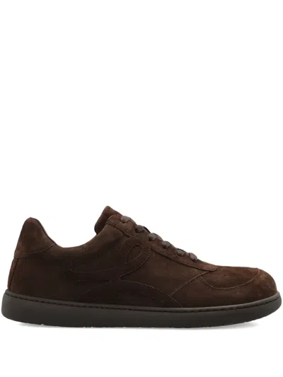 Loewe Jambo Lace-up Sneakers In Brown