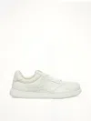 Loewe Jambo Sneaker In Soft Grained Calfskin Sneakers White In White