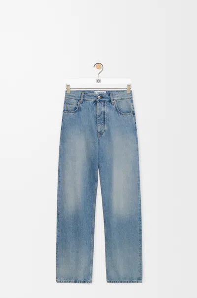 Loewe Jeans In Denim Size: 54 For Man In Nude