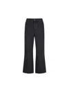 Loewe Men Anagram Denim Cotton Jeans In Black