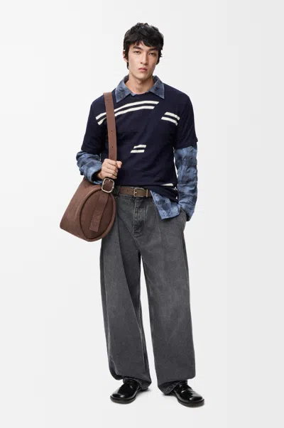 Loewe Jeans In Denim Size: 54 For Man In Silver