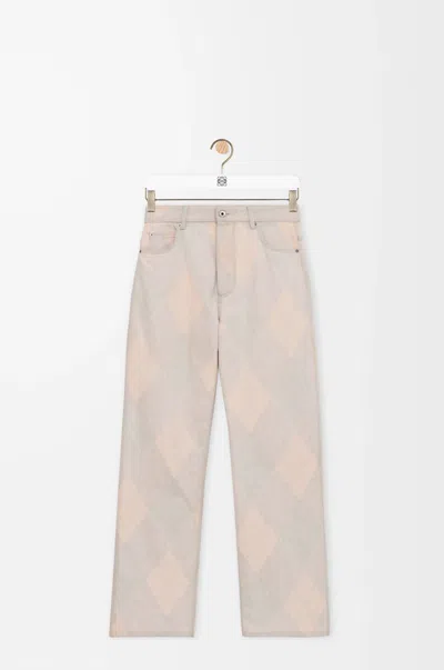 Loewe Jeans In Denim Size: 54 For Man In Neutral