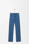 Loewe Belt Loop Jeans In Blue
