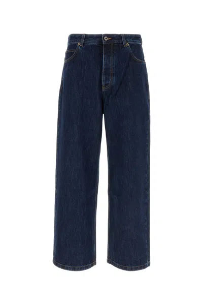 Loewe Jeans In Denim  Uomo