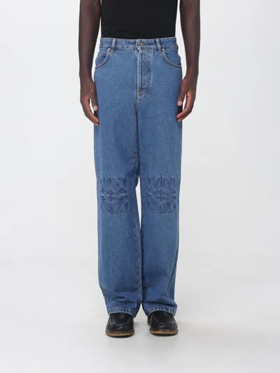 Loewe Jeans Men Colour Blue