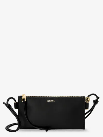Loewe Joya Leather Crossbody Bag In Black