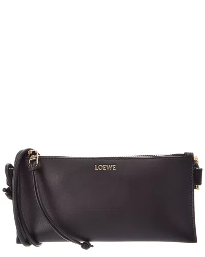 Loewe Joya Leather Shoulder Bag In Black