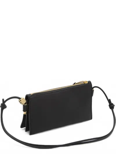 Loewe Joya Shoulder Mini Bag In Black