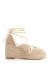 Loewe Jute Espadrilles Sandals Beige