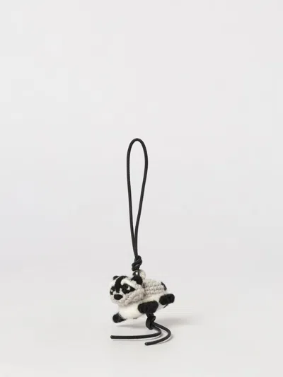 Loewe Key Chain Woman Color Grey In Purple