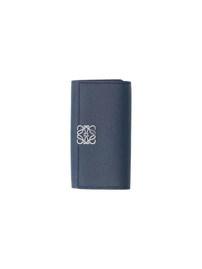 Loewe Keychain Case In Blue