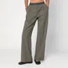 Loewe Khaki Wool Trousers