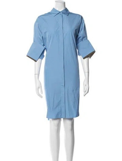 Pre-owned Loewe Knee-length Dress In Blue