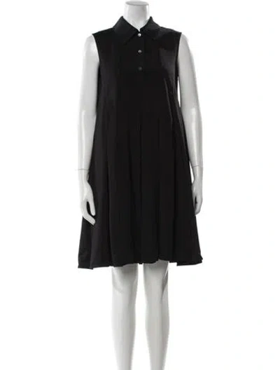 Pre-owned Loewe Knee-length Dress In Gray