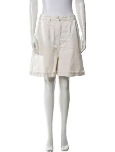 Pre-owned Loewe Knee-length Shorts In Neutrals