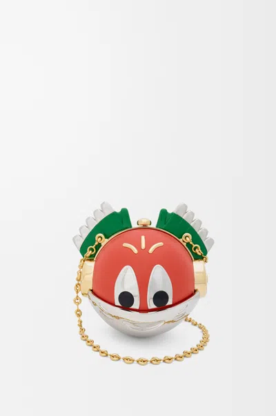 Loewe X Louis Wain Knight Cat Clutch In Multi