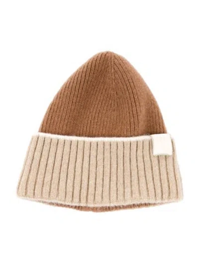 Pre-owned Loewe Knit Winter Beanie` In Brown
