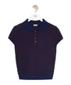 Loewe Polo Sweater In Black