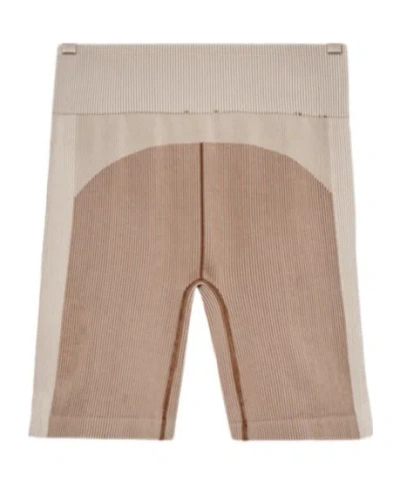 Loewe Knitted Seamless Shorts In Brown