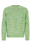 Loewe Intarsia-pattern Relaxed-fit Knitted Jumper In Multicoloured